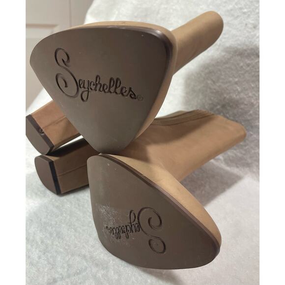 Elegant Tan Ankle Boots - Picture 9 of 9